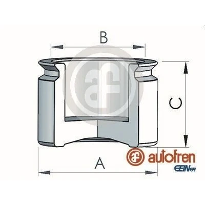 Bilde av AUTOFREN SEINSA D025444 Stempel, bremseklave 40 framaksel ATE