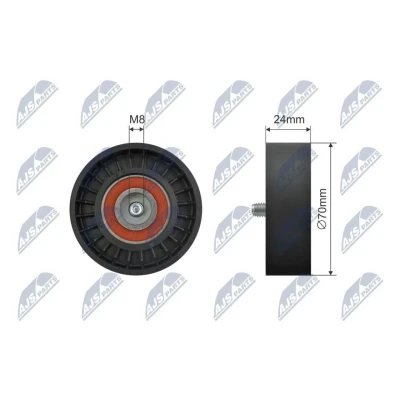 Bilde av Strammerull, kilerem med ribber, chrysler,dodge,jeep,mitsubishi, 1345A013