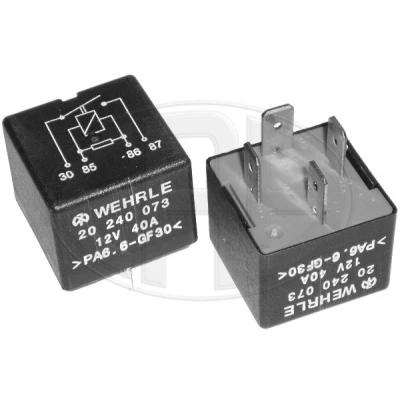 Bilde av ERA 661022 Relè, radiatorventilator kingbolthelling bakover med motstand AUDI: A4 B6 Avant, Cabriolet B4, A8 D3