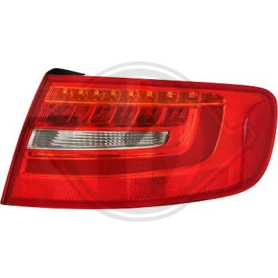 Bilde av DIEDERICHS 1019690 Baklykter høyre ytre del W16W, LED uten lyspære pæreholder AUDI: A4 B8 Avant