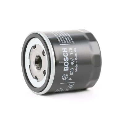 Bilde av BOSCH F 026 407 176 Oljefilter M 20 x 1,5 med en retursperreventil Påskruingsfilter RENAULT: Clio 4, NISSAN: Qashqai 2, MERCEDES BENZ: Citan Van