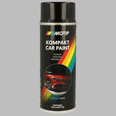 Bilde av MOTIP 51010 Kjøretøy kombinasjonslakk 400ml spray svart Kompakt white glossy 400 ml