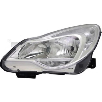 Bilde av TYC 20 12630 05 2 Frontlykter venstre H7, W21/5W, PSY24W, H1 for høyrekjøring med elektromotor OPEL: Corsa D Hatchback