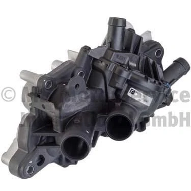 Bilde av PIERBURG 7.07152.13.0 Vannpumpe med tetning termostat, kjølemiddelregulator mekanisk VOLKSWAGEN: Golf 7, Polo V Hatchback, AUDI: A3 Sportback