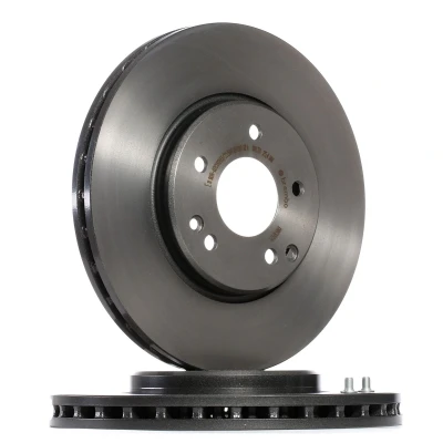 Bilde av BREMBO COATED DISC LINE 09.8304.21 Bremseskiver 300 28 5 innvendig ventilert belagt høy karbon med skruer MERCEDES BENZ: C Klasse Sedan
