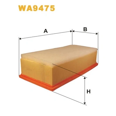 Bilde av Luftfilter WIX FILTERS WA9475