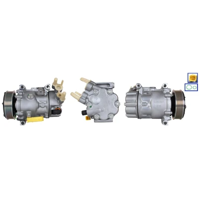 Bilde av LUCAS ACP01273 Kompressor PAG 46 YF R134a, R1234yf med tetning PEUGEOT: 208 I Hatchback