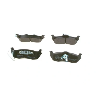 Bilde av BOSCH 0 986 494 142 Bremseklosser Low Metallic med montageanvisning, antihyle blikk, kolbleklips JEEP: Commander