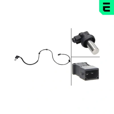 Bilde av OPTIMAL 06 S045 ABS sensor passiv 1035 AUDI: A4 B5 Avant, Sedan, VOLKSWAGEN: Passat Stasjonsvogn