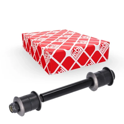 Bilde av FEBI BILSTEIN 41201 Stabstag framaksel venstre, høyre M10 x 1,25 med underlagsskiver, lager, mutter Stål