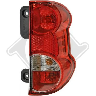Bilde av DIEDERICHS 6060091 Baklykter venstre PY21W uten pæreholder NISSAN: NV200 Varebil / Stasjonsvogn, Evalia Minibuss