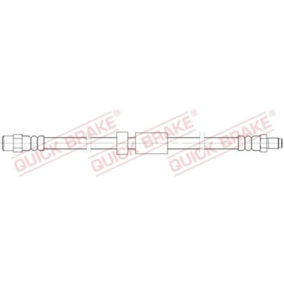 Bilde av QUICK BRAKE 32.213 Bremseslange 305 M10x1 VOLVO: V70 2, S60 I
