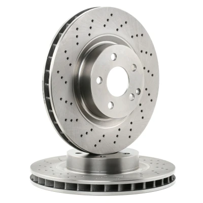 Bilde av FEBI BILSTEIN 37725 Bremseskiver framaksel 330 32 5 112 perforert / ventilert belagt MERCEDES BENZ: E Klasse Sedan, T modell, SL Cabrio