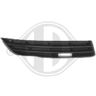 Bilde av DIEDERICHS 2247046 Ventilasjonsgitter foran høyre for kjøretøy uten tåkelykt VOLKSWAGEN: Passat B6 Variant, Sedan