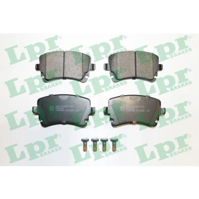Bilde av LPR 05P1398 Bremseklosser med skruer AUDI: A6 C6 Avant, A4 B7 A8 D3, VOLKSWAGEN: Transporter 5, Multivan 5 (7HM, Bus