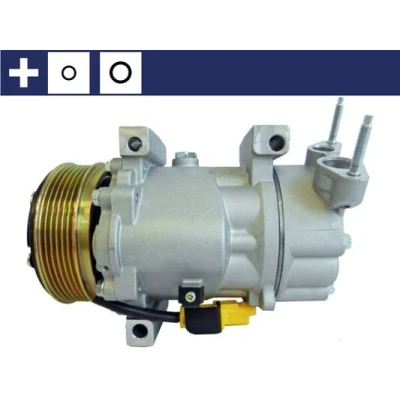 Bilde av MAHLE ORIGINAL ACP 384 000S Kompressor SD6V12 12 PAG 46 R 134a med tetningsring MINI: Clubman, Hatchback, Cabrio