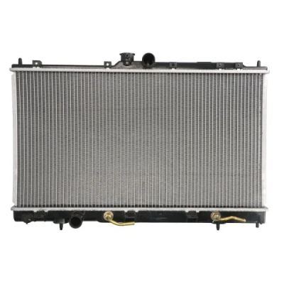 Bilde av THERMOTEC D75008TT Radiator for kjøretøy med luftkondisjonering 688 375 16 manuell / automatikk som tillegg Kjøleribber loddet