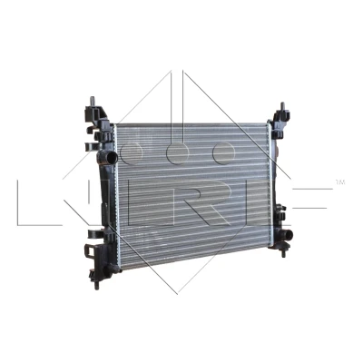 Bilde av NRF 53115 Radiator Aluminium 540 378 23 Kjøleribber satt sammen mekanisk OPEL: Corsa E Hatchback