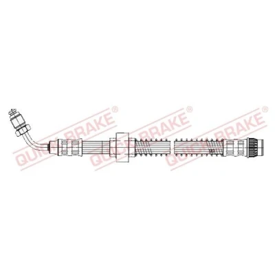 Bilde av QUICK BRAKE 32.515 Bremseslange 460 M10x1 OPEL: Movano A Minibuss, Van, RENAULT: MASTER 2 Kasten, Pritsche/Fahrgestell