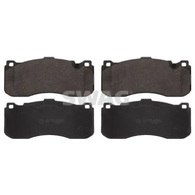 Bilde av SWAG 20 91 6757 Bremseklosser framaksel klargjort for slitasjeindikator BMW: 3 Sedan, Touring, Coupé