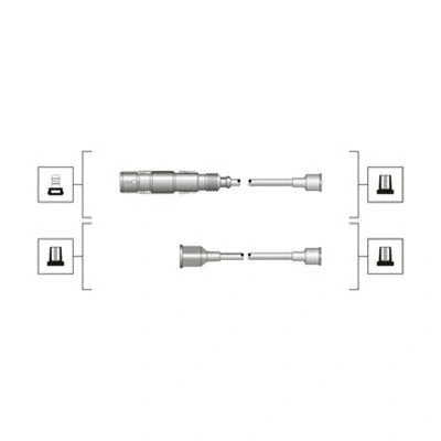 Bilde av MAGNETI MARELLI 941319170036 Pluggledninger VOLKSWAGEN: GOLF 3, 3 Variant