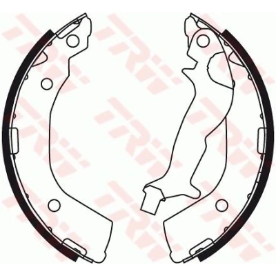 Bilde av TRW GS8737 Bremsesko 180 32 MANDO HYUNDAI: Getz