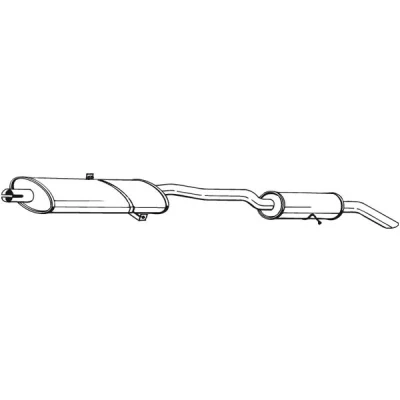 Bilde av sluttlyddemper, chrysler voyager iv, 04880243AB