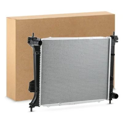 Bilde av NRF 56057 Radiator Aluminium 480 390 27 med påbyggingsdeler Kjøleribber loddet
