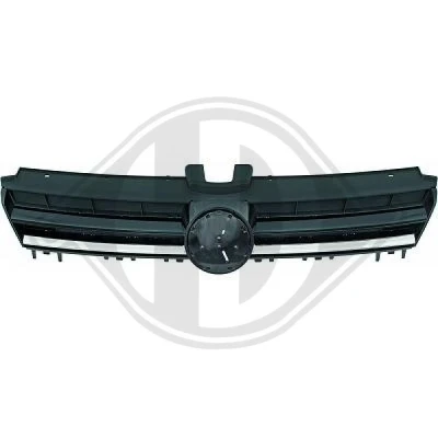 Bilde av DIEDERICHS 2216040 Radiatorgitter svart, krom Priority Parts