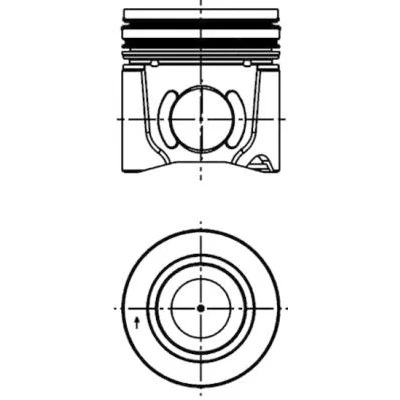 Bilde av KOLBENSCHMIDT 41077610 Motorstempel 102,5