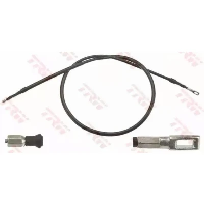 Bilde av TRW GCH712 Bremsekabel 1657, 1497 Skivebrems AUDI: A8 D2