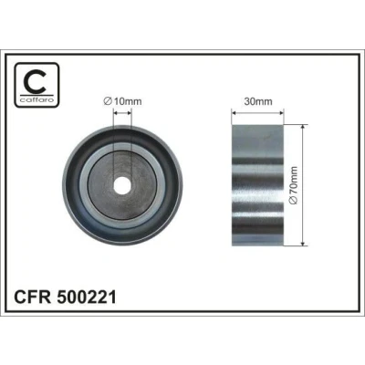 Bilde av Løpehjul, kilerem, fiat,mitsubishi, 1341A051, 16 099 587 80, 114 195 235 1609958780, 1611419580, 1611423580, 166043103