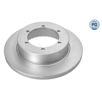 Bilde av MEYLE 36 15 523 0057/PD Bremseskiver bakaksel 280 16 6 127 fullt ut Sink lamell belagt