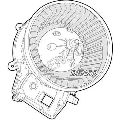 Bilde av DENSO DEA17001 Interiørvifte for venstreratt MERCEDES BENZ: CLK Coupé