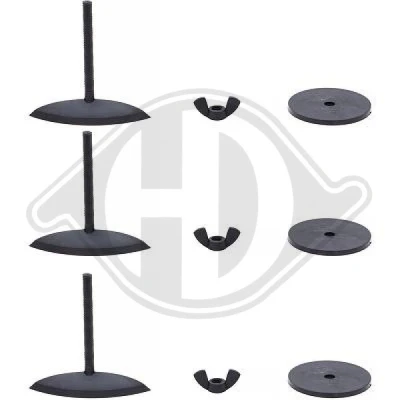 Bilde av DIEDERICHS ZUB00394 Holder, radiatorgitter foran