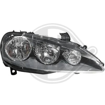 Bilde av DIEDERICHS 3041182 Frontlykter høyre H1, H1/H7, H7