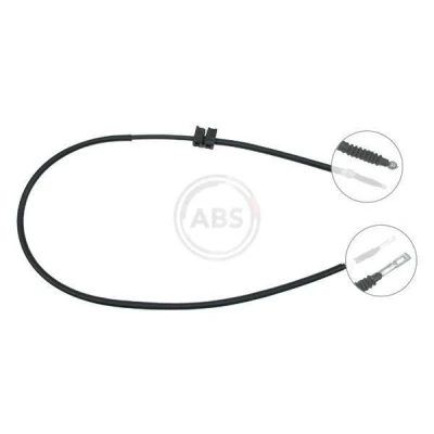 Bilde av A.B.S. K13268 Bremsekabel 1676 Skivebrems for høyre/venstre ratt AUDI: A6 C4 Avant, 200 C3 Sedan, V8