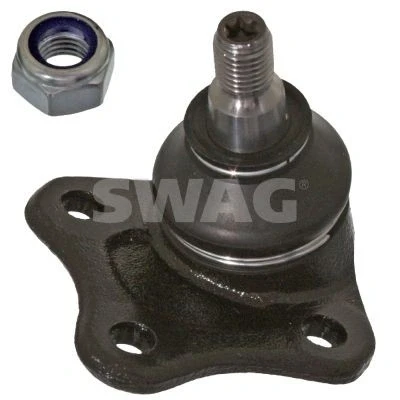 Bilde av SWAG 32 78 0020 Bærekule framaksel venstre, nede med selvlåsende mutter 15 for casterstag VOLKSWAGEN: Golf 4, 4 Variant, New Beetle Hatchback