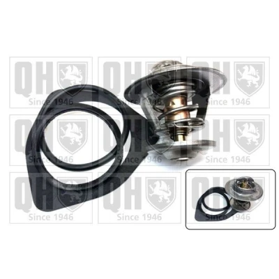 Bilde av QUINTON HAZELL QTH468K Termostat 90 54 med tetning VOLVO: 850 Stasjonsvogn, XC70 I Cross Country, V70 2, AUDI: 100 C1 Sedan