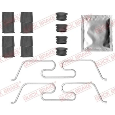 Bilde av QUICK BRAKE 109 0050 Tibehørsett, skivebremse belegg VOLVO: XC60 II, V90 II Stasjonsvogn, XC90 JAGUAR: F Pace, TOYOTA: Proace Van