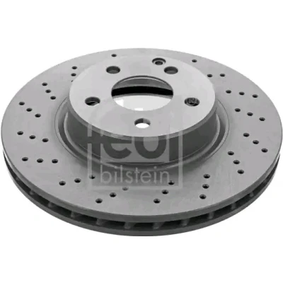Bilde av FEBI BILSTEIN 43989 Bremseskiver framaksel 312 28 5 112 perforert / ventilert belagt høy karbon MERCEDES BENZ: SL Cabrio