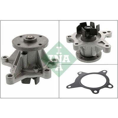 Bilde av INA 538 0667 10 Vannpumpe med tetning for vifteremdrift HYUNDAI: i30 II Hatchback, I ix35, KIA: Sportage III, cee‘d Hatchback