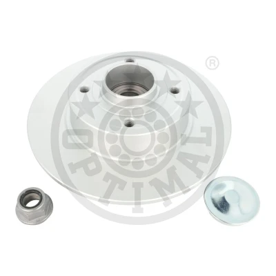 Bilde av OPTIMAL 702982BS1 Bremseskiver 240 8 4/4 100 fullt ut belagt med integrert hjullager, ABS sensor RENAULT: CLIO 3, MEGANE 2