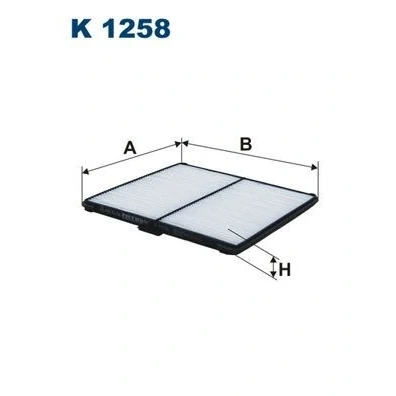Bilde av FILTRON K 1258 Kupéfilter Partikkelfilter 194 203 10