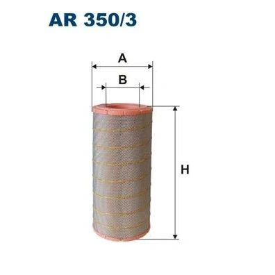 Bilde av FILTRON AR 350/3 Luftfilter 582 281 Filterinnsats