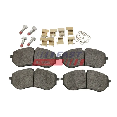 Bilde av Bremseklosser sett, Foran, audi,seat,skoda,vw, 1J0698151D, 1K0698151D
