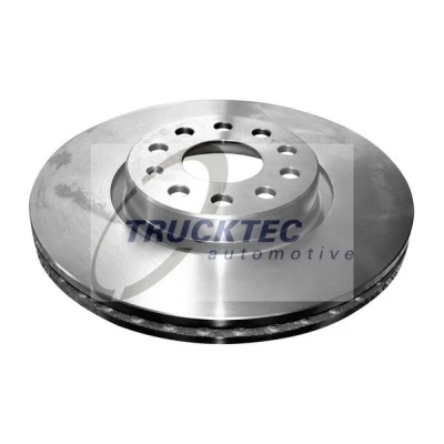 Bilde av TRUCKTEC AUTOMOTIVE 07.35.209 Bremseskiver framaksel 312 25 5 112 innvendig ventilert VOLKSWAGEN: Golf 7, Caddy 3, Touran I, SKODA: Octavia 2 Combi