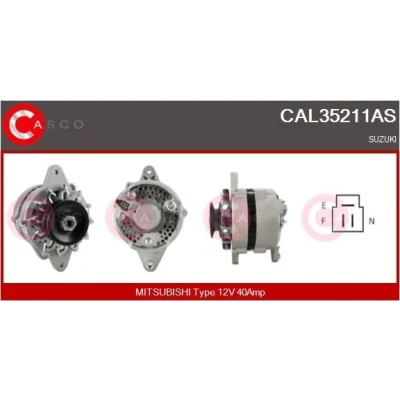 Bilde av CASCO Generator 12V 150A M8 CPA0193 54mm med integrert regulator BMW: X3, 3 Touring, Coupé CAL15357AS