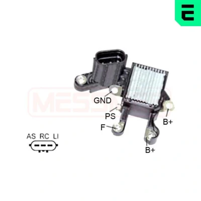 Bilde av Regulator, dynamo, land rover discovery iii, range sport i