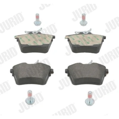 Bilde av JURID 573133J Bremseklosser ikke klargjort for slitasjeindikator med tilbehør CITROËN: C5 III Stasjonsvogn, 3, PEUGEOT: 407 SW, Sedan